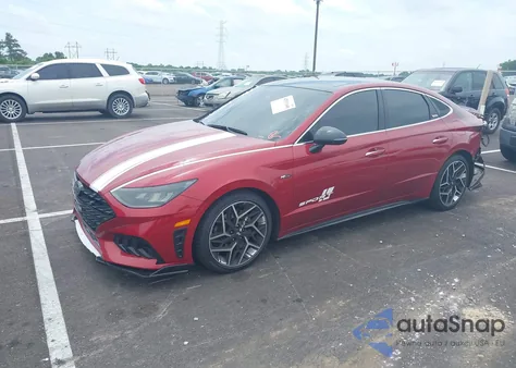 2023 Hyundai Sonata N Line из США, поврежденный, VIN KMHL14JC4PA274733